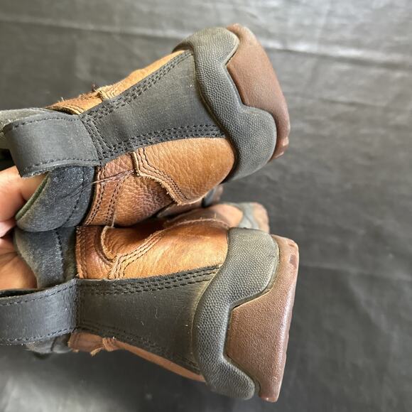 Duluth Trading Co. Snow Boots Mens Size 10.5 Wide Brown Leather Thinsulate BP main image 6
